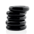 Jacker Stack 5 Pc Strong Cock Ring Black by Hunkyjunk from Discreet Intimate Essentials for  Adult Toys, quality products at discount affordable prices.