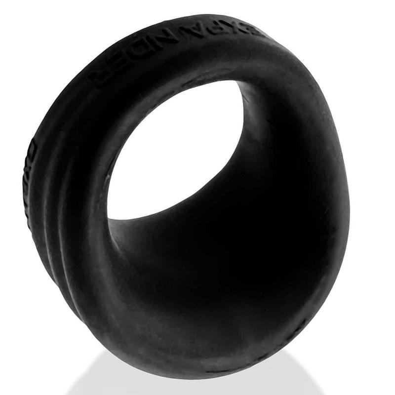 Expander Slim Scoop Cockring Black by Hunkyjunk from Discreet Intimate Essentials for  Adult Toys, quality products at discount affordable prices.