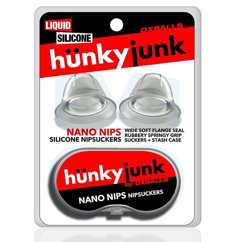 Nano Nips Nipple Sucker Silicone Clear w Storage Case by Hunkyjunk from Discreet Intimate Essentials for  Adult Toys, quality products at discount affordable prices.
