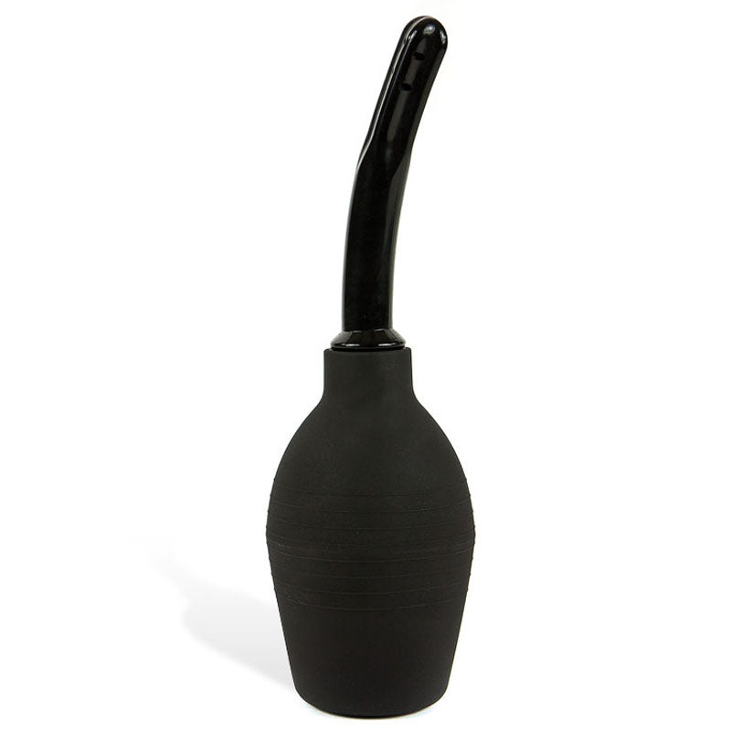 EZ anal douche for anal cleansing with easy squeeze bulb and smooth nozzle.