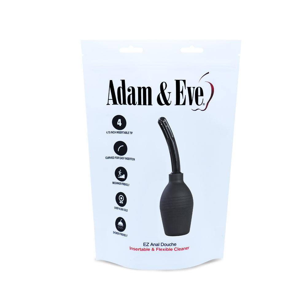 Adam & Eve EZ Anal Douche image, insertable and flexible cleaner for anal play preparation.