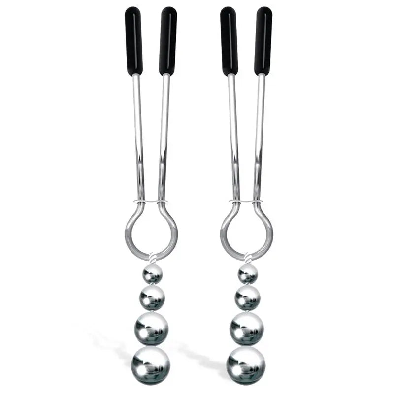 Adam & Eve Eve's Naughty Nipple Clips - Set of 2 Adam & Eve Discreet Intimate Essentials.