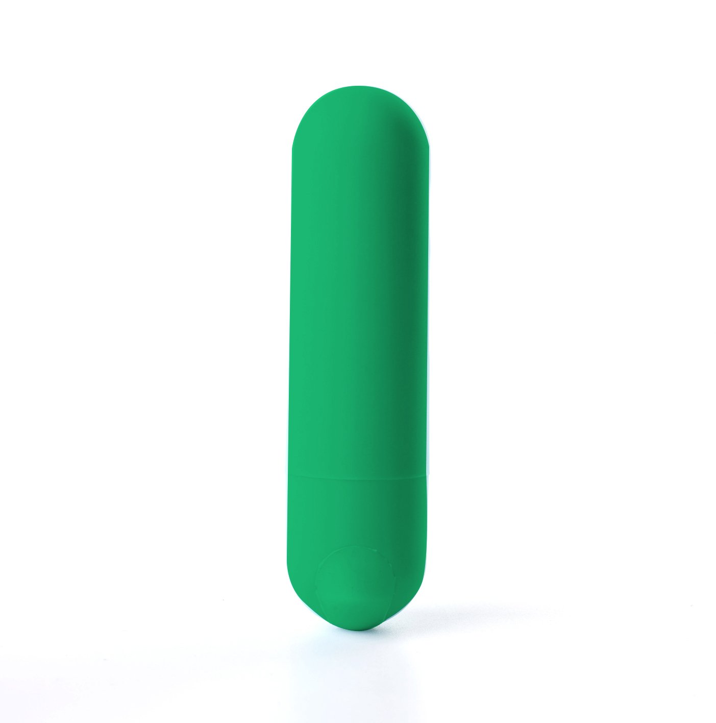 Maia Jessi - Emerald 7.6 cm USB rechargeable mini bullet vibrator in vibrant green color.