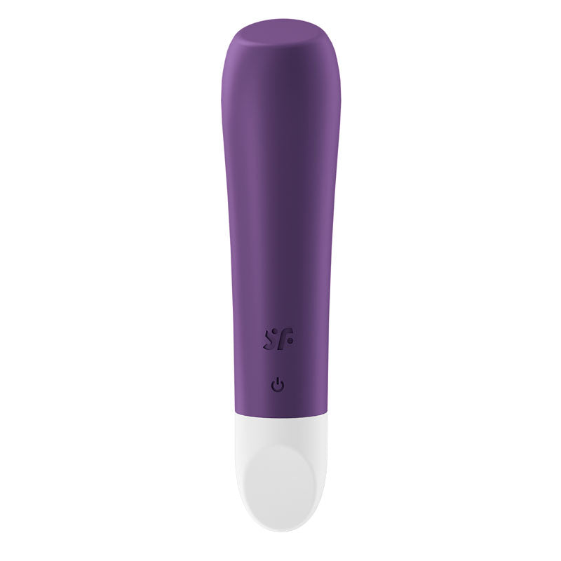 Satisfyer Ultra Power Bullet 2, a USB rechargeable bullet vibrator in purple, designed for targeted pleasure.