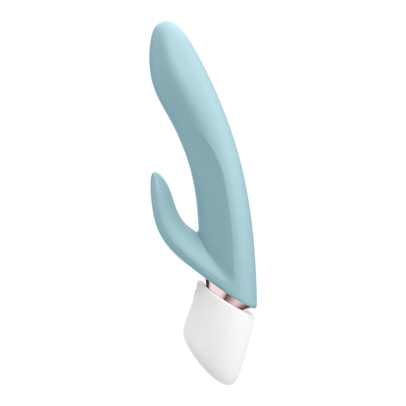 Satisfyer Marvelous Four - 4-in-1 USB Rechargeable Vibes in blue, designed for intimate essentials for her.