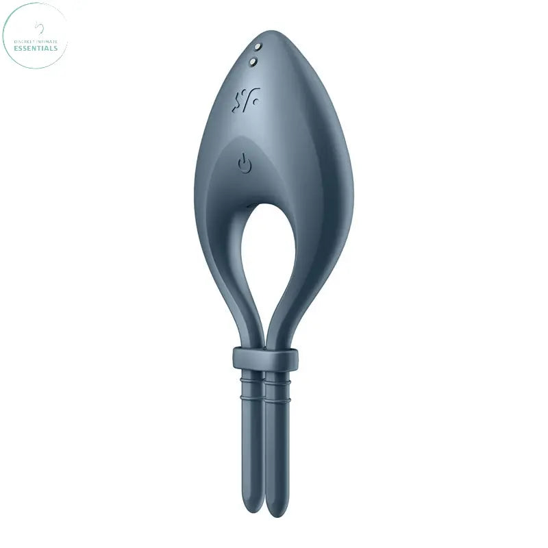 Affordable quality Satisfyer Bullseye - Navy - Navy Vibrating Adjustable Lasso Cock Ring  from Satisfyer by Discreet Intimate Essentials with Discreet Delivery 