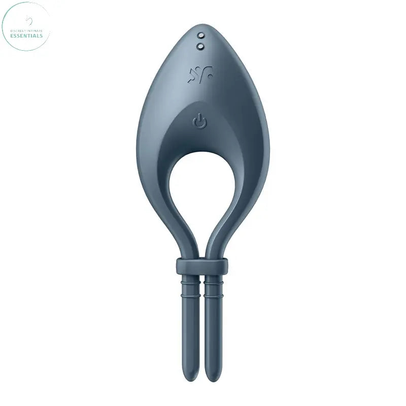 Affordable quality Satisfyer Bullseye - Navy - Navy Vibrating Adjustable Lasso Cock Ring  from Satisfyer by Discreet Intimate Essentials with Discreet Delivery 