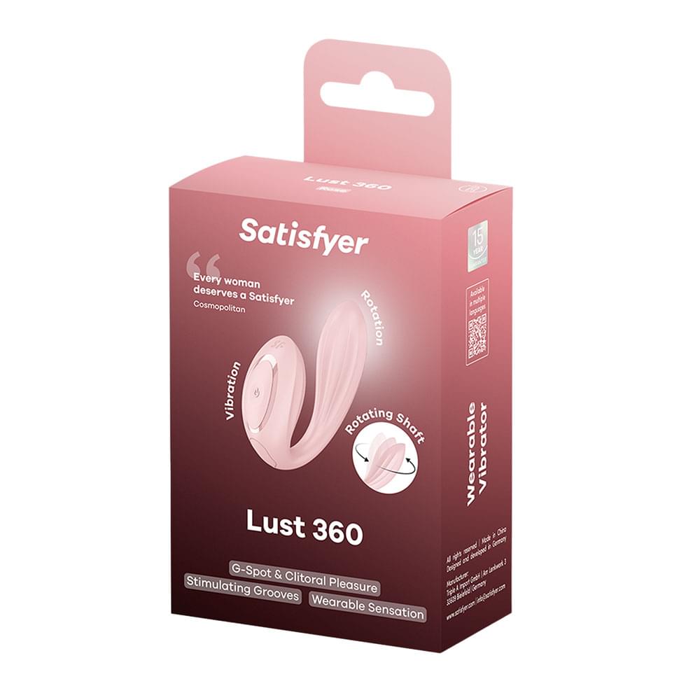 Satisfyer Lust 360 -  USB-C Rechargeable Rotating Wearable Vibrator