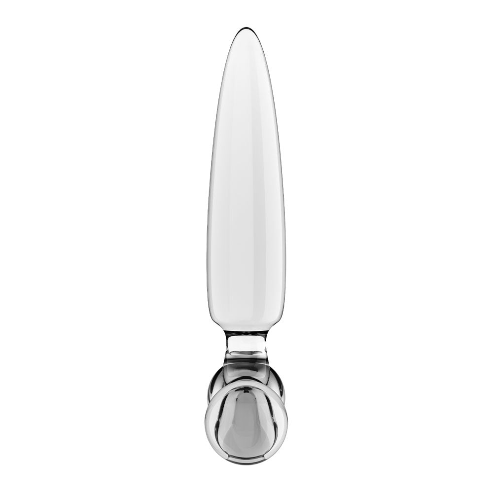 Satisfyer Triple Crystal 1 -  -  Glass 3-in-1 Butt Plug for intimate essentials and adult entertainment.