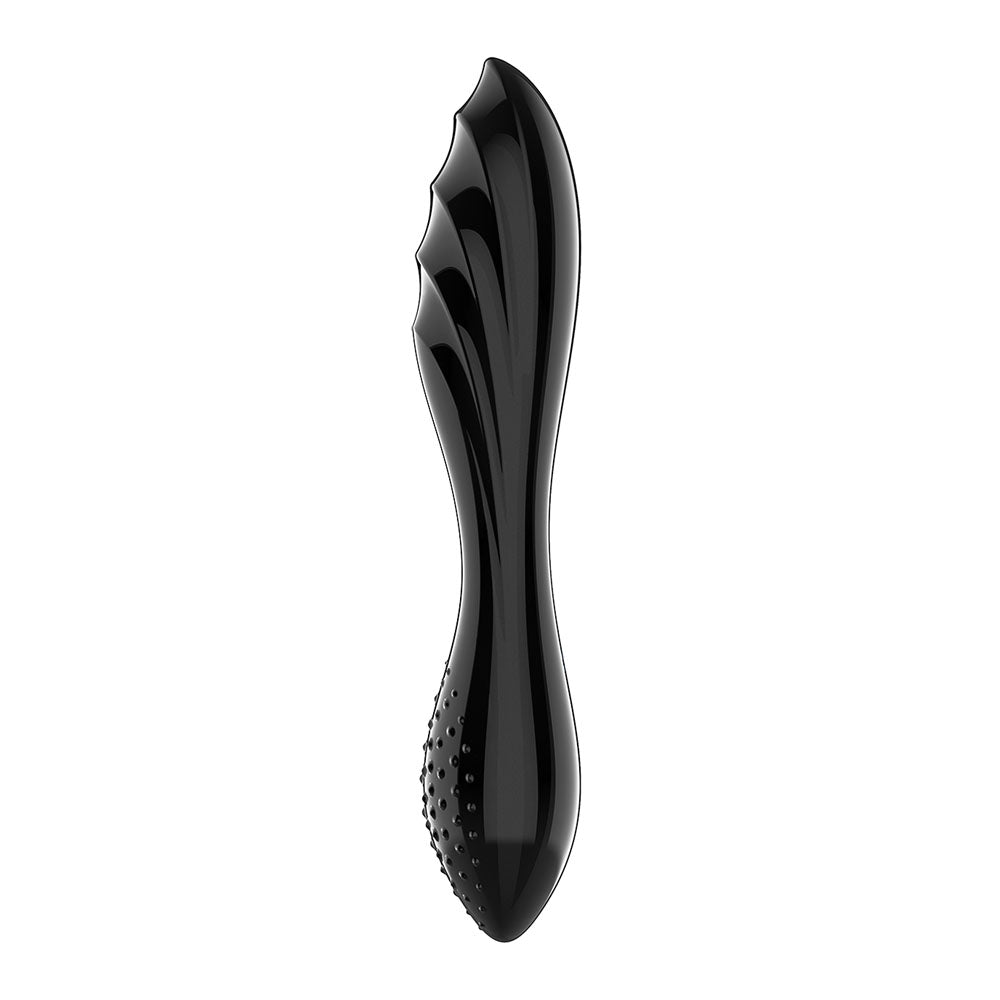Satisfyer Dazzling Crystal 1 -  -  Glass Double Ended Dildo, a sleek and elegant intimate essential for her.