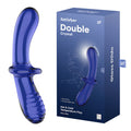 Satisfyer Double Crystal -  -  Glass Double Ended Dildo for intimate essentials for her and temperature play.