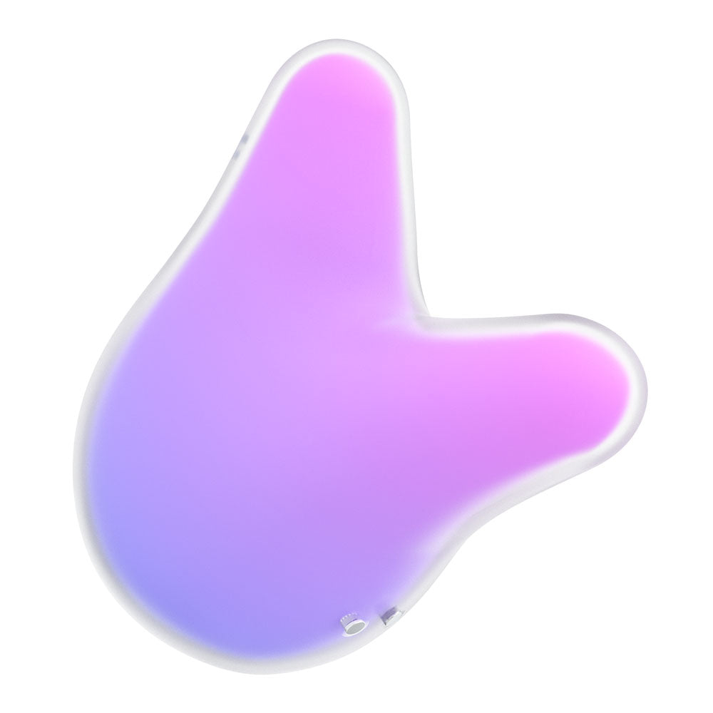 Satisfyer Mermaid Vibes - Violet/Pink - Violet/Pink USB Rechargeable Air Pulse Stimulator image showcasing its unique design.