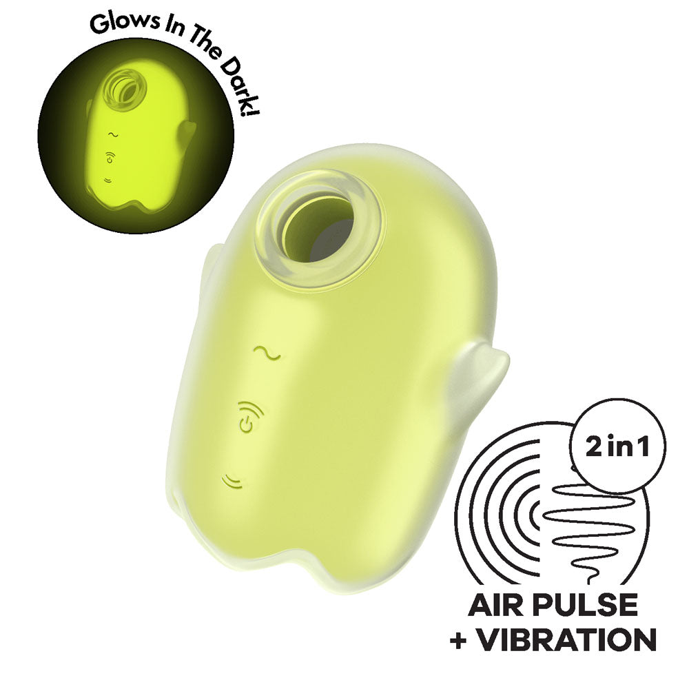 Satisfyer Glowing Ghost -  - Glow in Dark  USB Rechargeable Air Pulse Stimulator