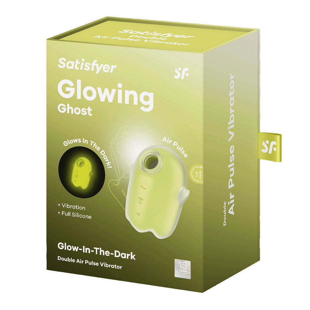 Satisfyer Glowing Ghost -  - Glow in Dark  USB Rechargeable Air Pulse Stimulator