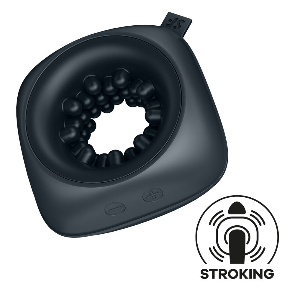 Satisfyer Ring Stroker -  USB Rechargeable Vibrating Masturbator