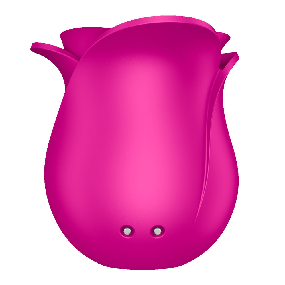 Satisfyer Pro 2 Modern Blossom - Modern USB Rechargeable Air Pulse Rose Stimulator in vibrant pink design.
