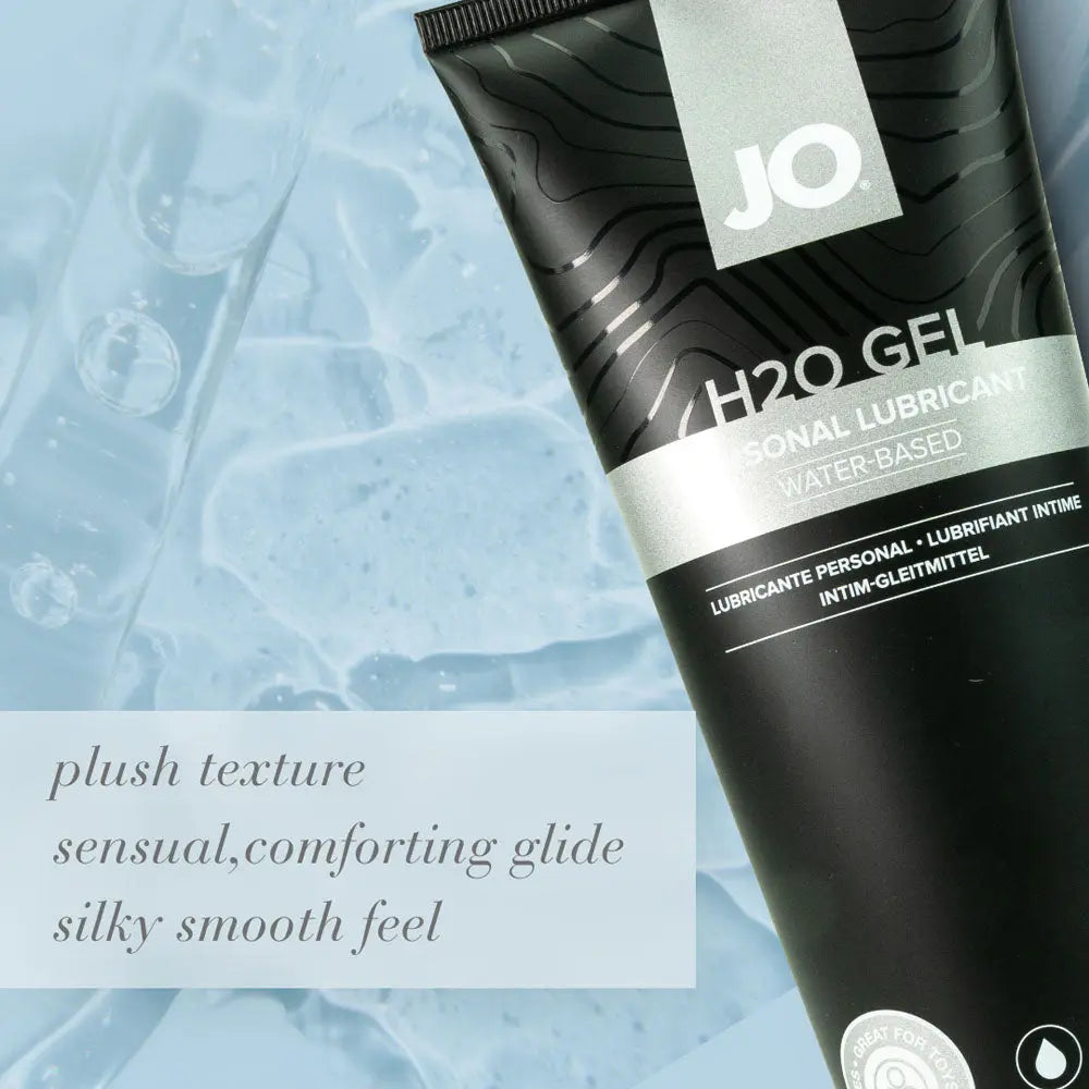 JO H2O Gel Original Lube - 120 mL - Thick Water Based Lubricant - 120 ml Tube JO Discreet Intimate Essentials.