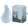 Satisfyer Dew Drop - Light  USB Rechargeable Stimulator with sleek design and soft silicone, perfect for beginners.