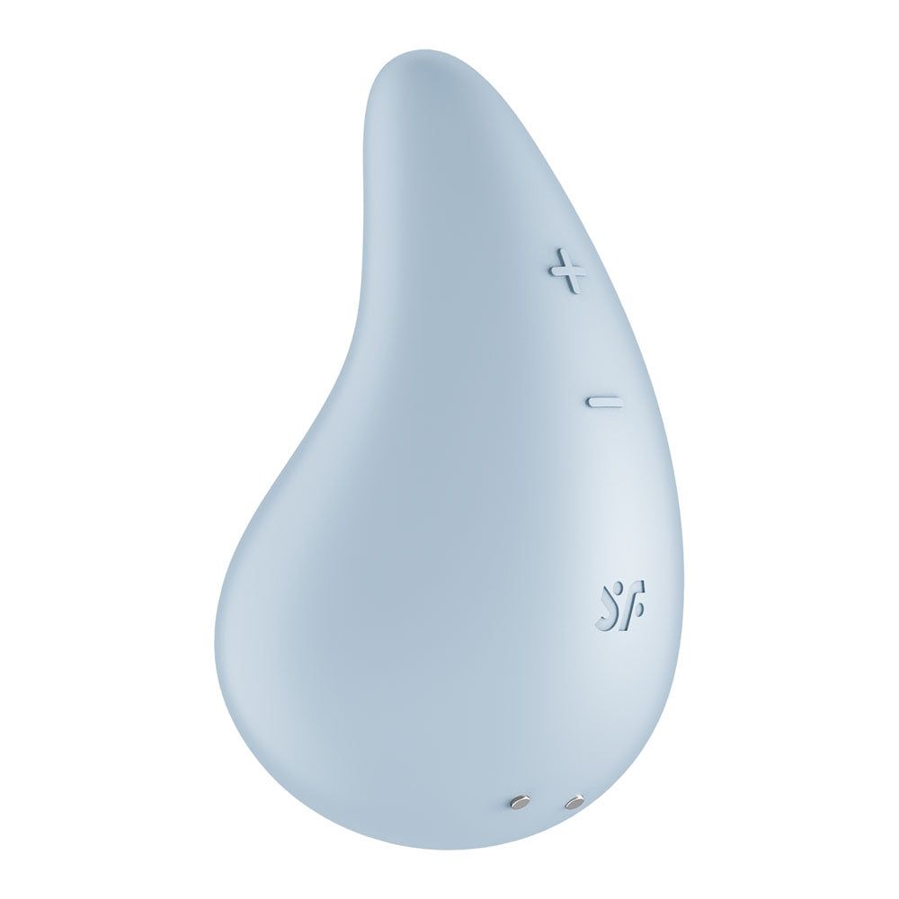 Satisfyer Dew Drop - Light  USB Rechargeable Stimulator is a sleek, compact lay-on vibrator designed for intimate essentials for her.