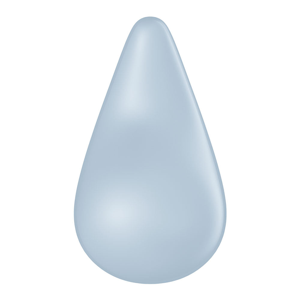 Satisfyer Dew Drop - Light  USB Rechargeable Stimulator in a sleek, compact teardrop design for intimate essentials.