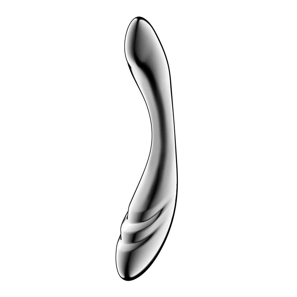 Satisfyer Pure Gravity 3 - Steel 21 cm Dildo for versatile G-spot stimulation and luxurious pleasure.