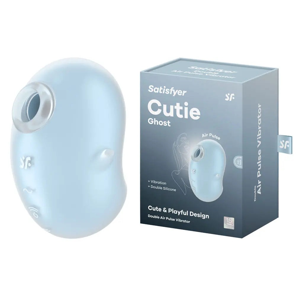 Satisfyer Cutie Ghost -  -  USB Rechargeable Air Pulse Stimulator Satisfyer Discreet Intimate Essentials.