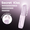 Satisfyer Secret Kiss - Lilac USB Rechargeable Air Pulse Stimulator with intensity control and travel-friendly design.