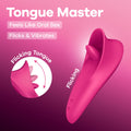 Satisfyer Tongue Master -  14.4 cm USB Rechargeable Flicking Clitoral Stimulator