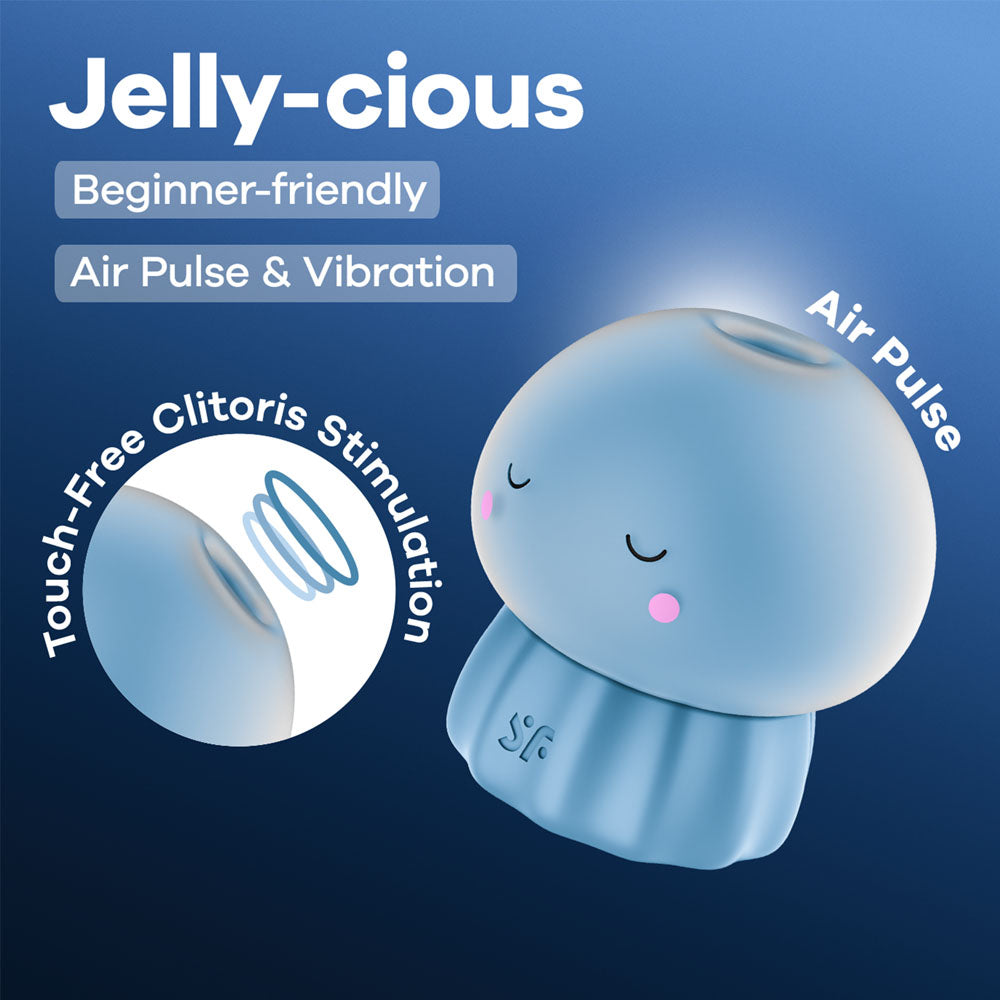 Satisfyer Jelly-cious -  USB Rechargeable Air Pulse Stimulator