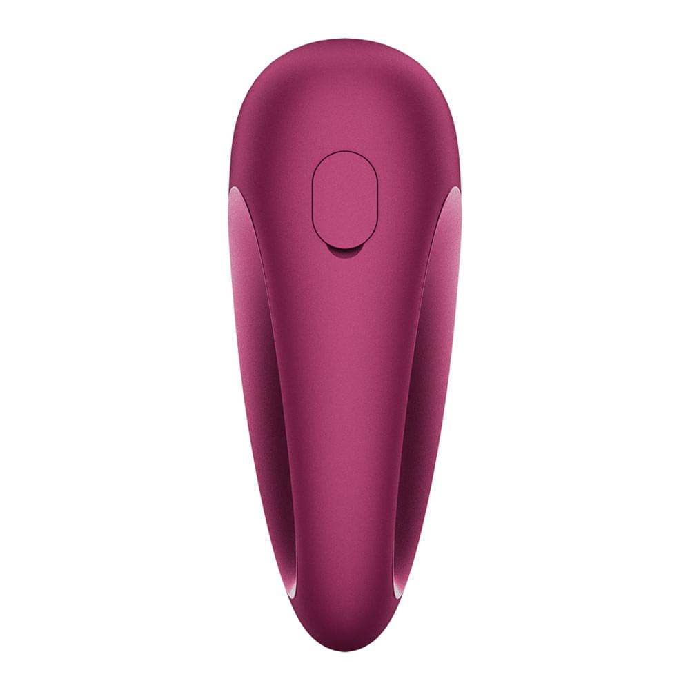 Satisfyer Delighterrr - Berry USB-C Rechargeable Stimulator with Rolling Ball