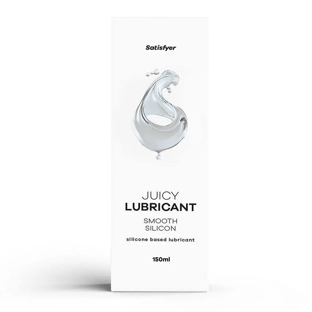Satisfyer Juicy Lubricant 150 ml Smooth Silicone - Silicone Based Lubricant - 150 ml Bottle Satisfyer Discreet Intimate Essentials.