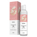 Satisfyer Massage Oil 250 ml Neutral - Unscented Massage Oil - 250 ml Bottle packaging and bottle image.