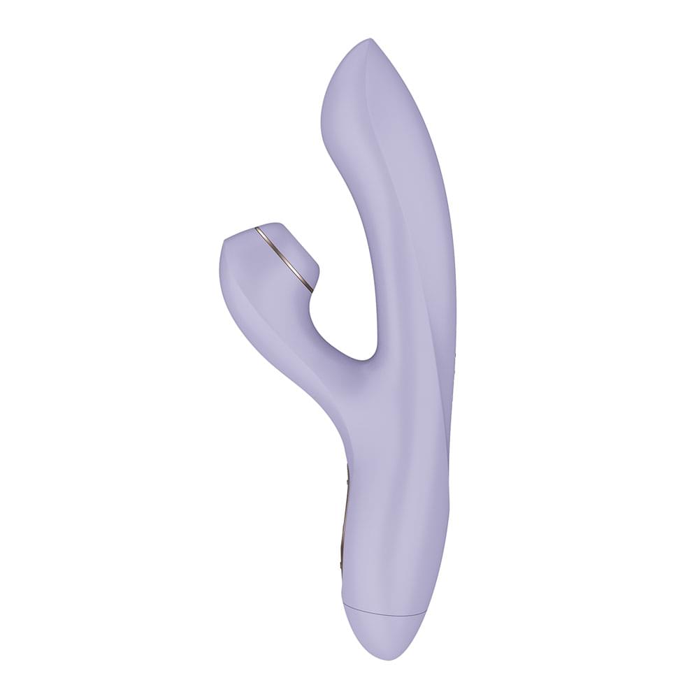 Satisfyer Pro + G-Spot - Battery Series - Lavender Vibrator with Air Pulse Clitoral Stimulator