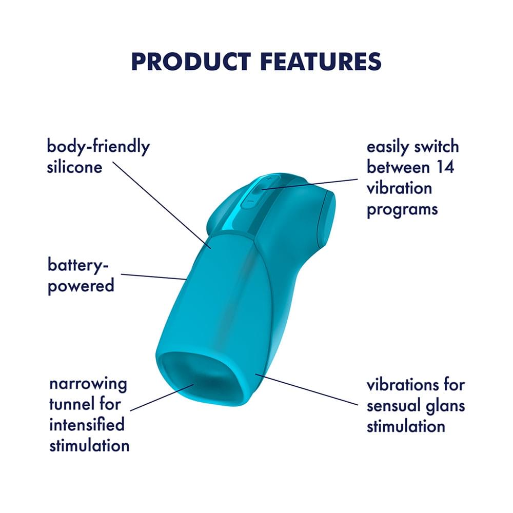 Satisfyer Men Vibration - Battery Series -  Vibrating Masturbator