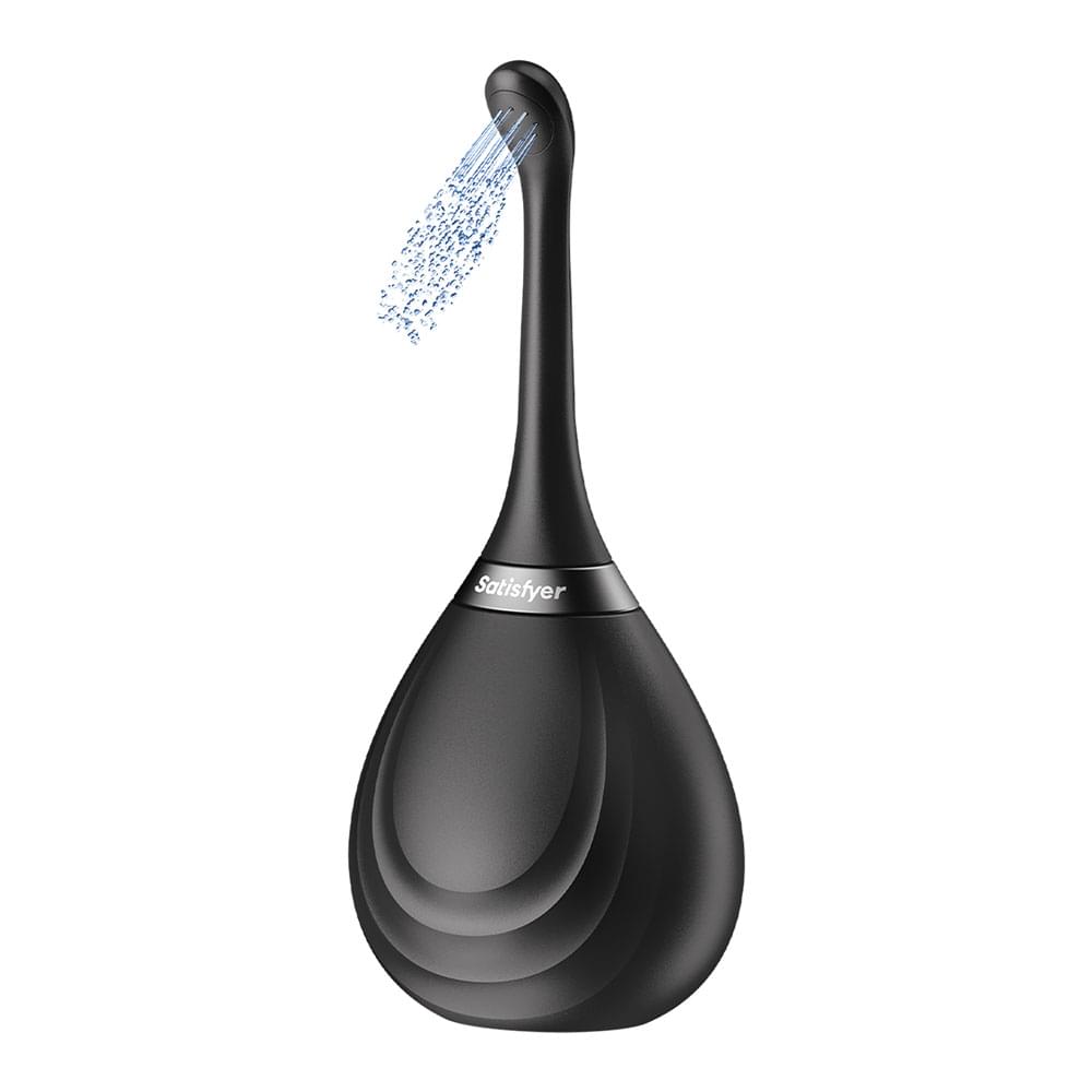 Satisfyer Clean & Play 2-in-1 -  Unisex Douche with 2 Nozzles