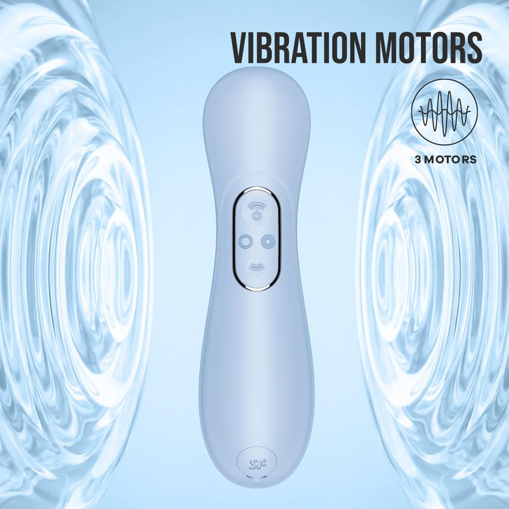Satisfyer Pro 2 Generation 4 - Serene  -  Touch-Free USB-C Rechargeable Clitoral Stimulator with App Control