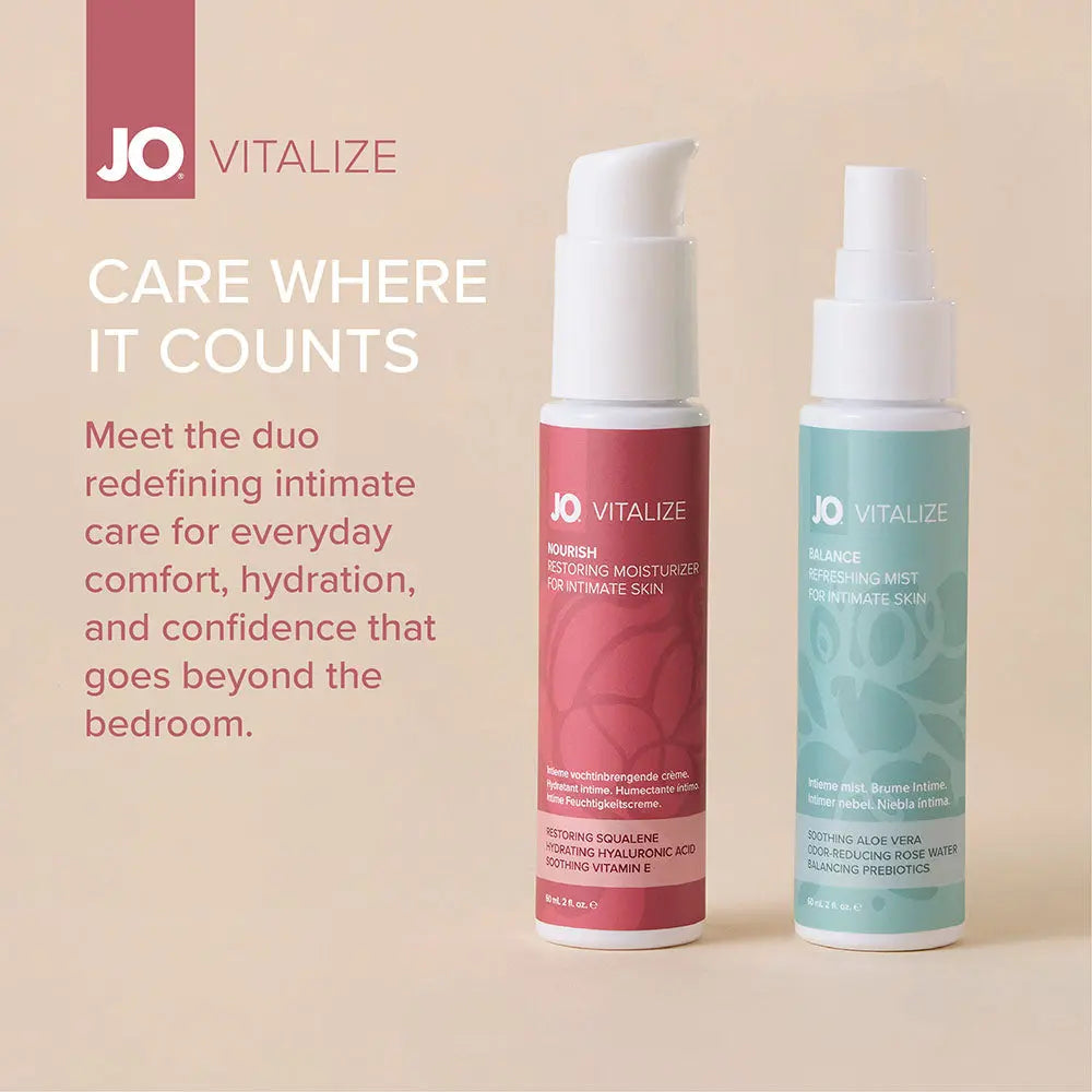 Affordable quality JO Vitalize - Balance Refreshing Mist - 60 ml Bottle  from JO by Discreet Intimate Essentials with Discreet Delivery 