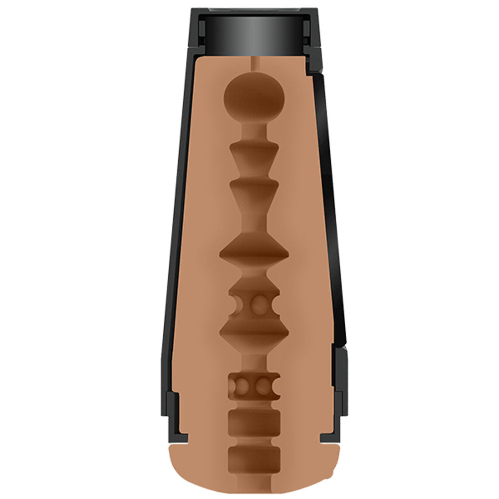 Main Squeeze - Xxlayna Marie - Tan Vagina Stroker featuring a lifelike ULTRASKYN interior and hard outer casing.