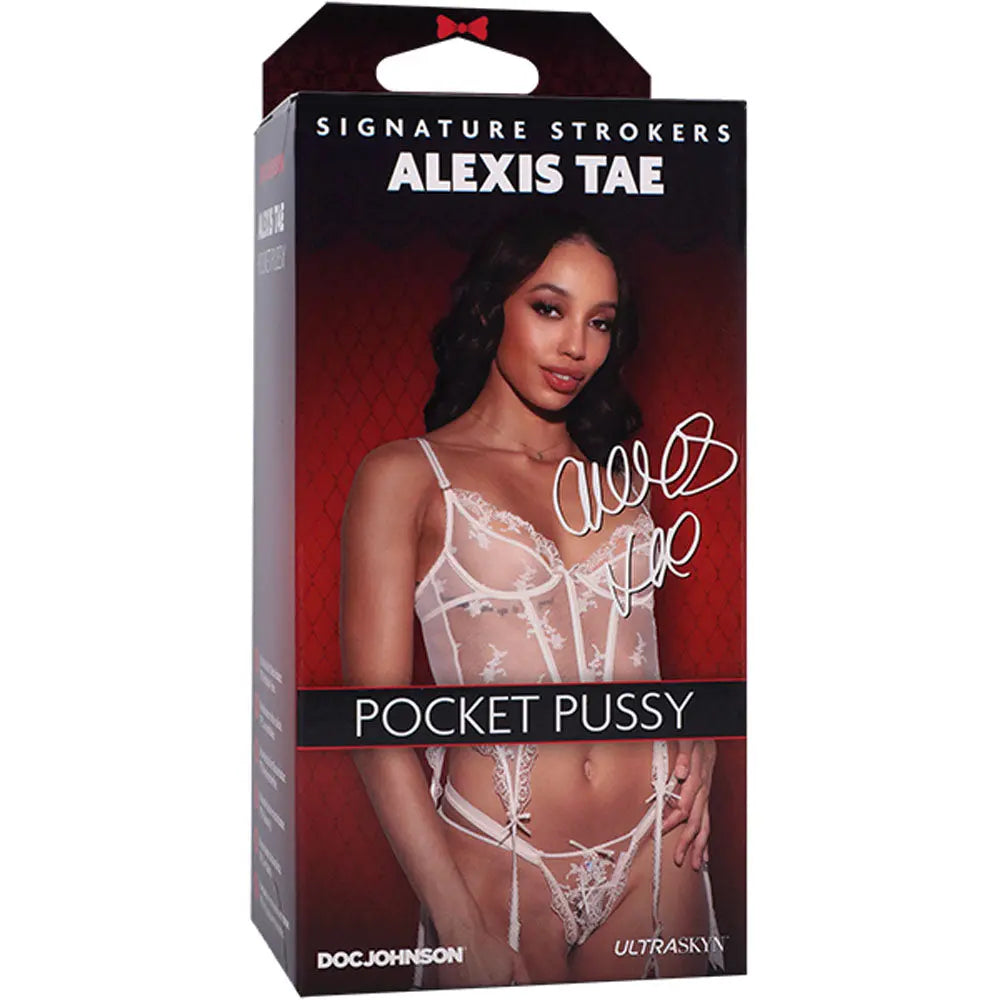 Signature Strokers - Alexis Tae -  Vagina Stroker Doc Johnson Discreet Intimate Essentials.