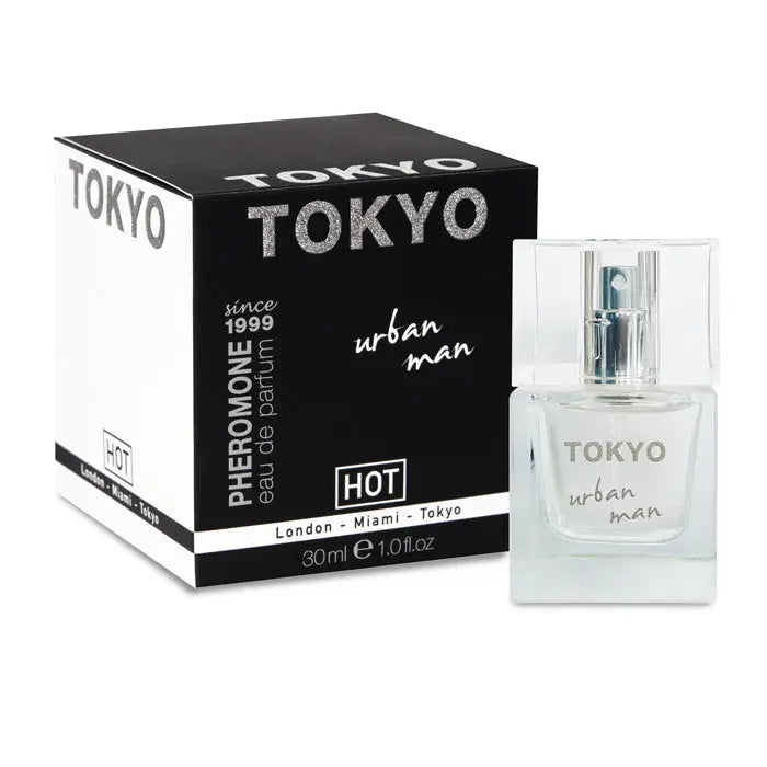 Affordable quality Hot Pheromone Tokyo - Urban Man - Pheromone Cologne for Men - 30ml  from Hot Production by Discreet Intimate Essentials with Discreet Delivery 