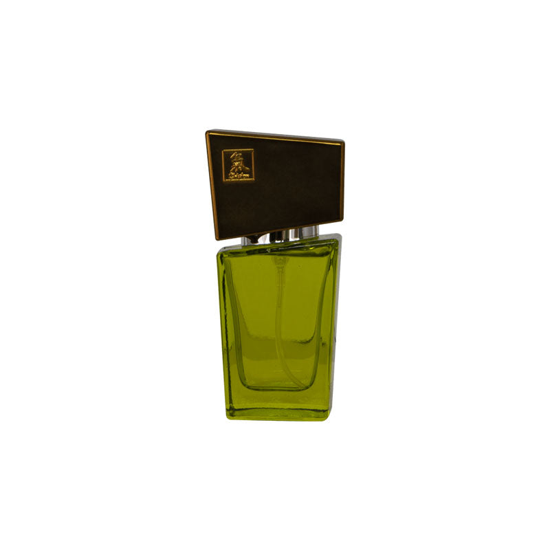 Shiatsu Pheromone Eau De Parfum Women - Lime - Pheromone Fragrance for Women - 15 ml bottle with elegant design.
