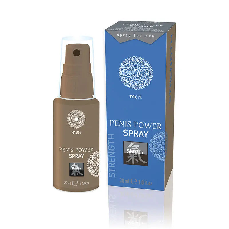 SHIATSU Penis Power Spray - Enhancer Spray for Men - 30 ml Hot Production Discreet Intimate Essentials.
