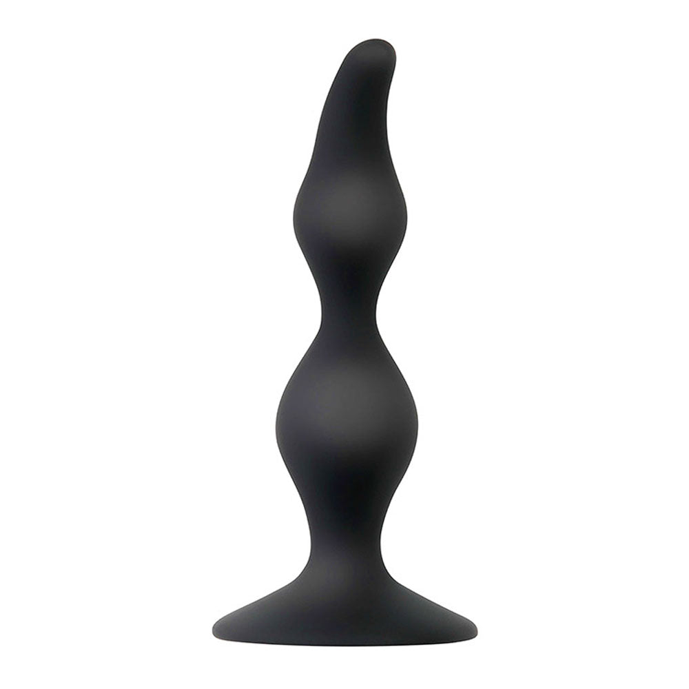Adam & Eve INTRO TO PROSTATE KIT - 4 Piece Kit smooth black rippled plug for intimate essentials.