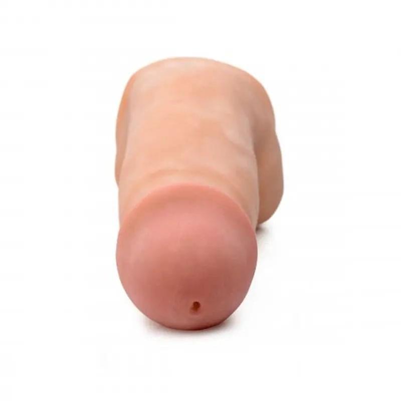 7in Dual Density Squirting Dildo w Balls Reservoir Loadz Discreet Intimate Essentials.