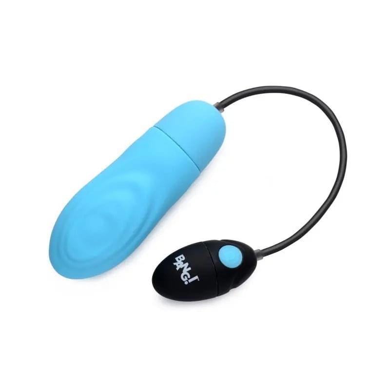 7X Pulsing Rechargeable Bullet Blue Bang Discreet Intimate Essentials.