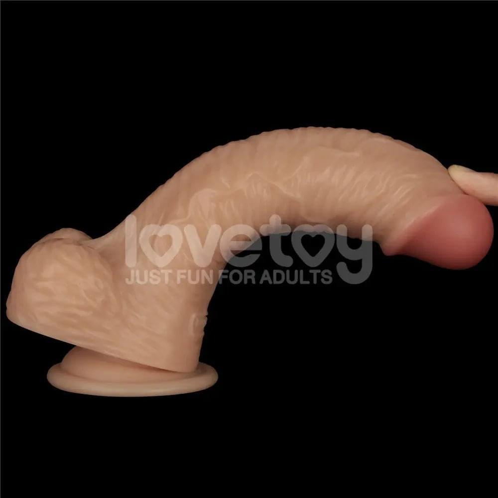 8.5 Inch Power Basics -  21.6 cm USB Rechargeable Vibrating Dong Lovetoy Discreet Intimate Essentials.