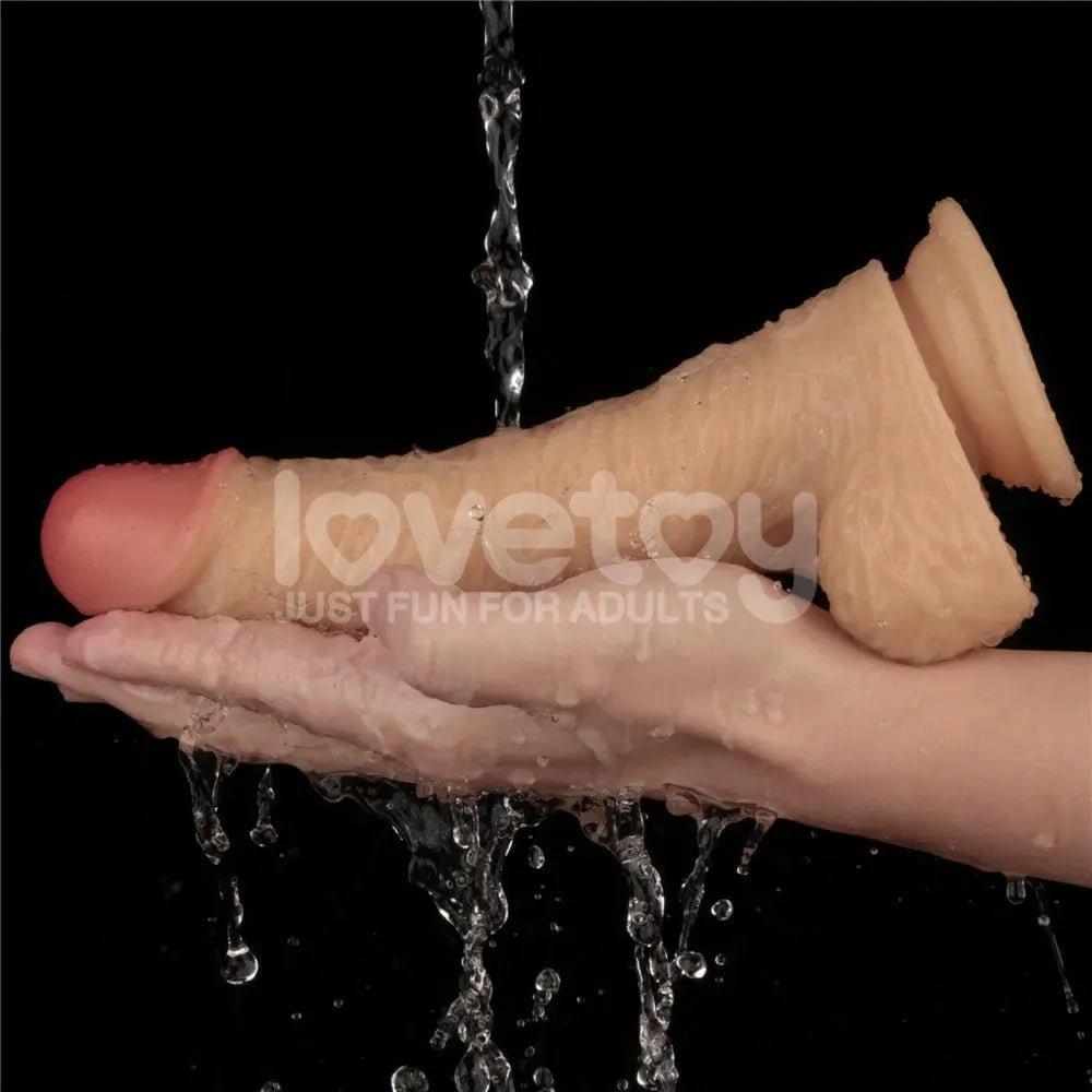 8.5 Inch Power Basics -  21.6 cm USB Rechargeable Vibrating Dong Lovetoy Discreet Intimate Essentials.