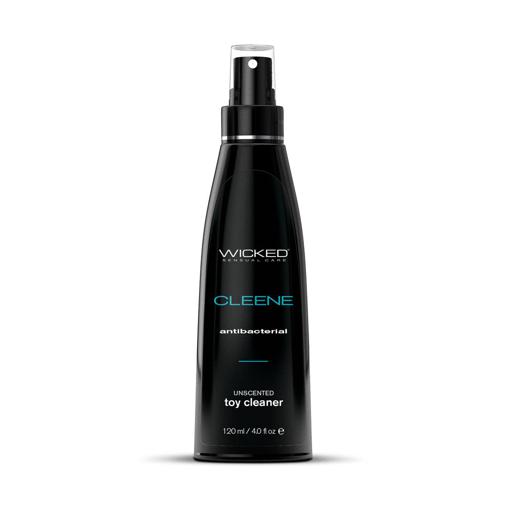Wicked Cleene unscented antibacterial toy cleaner 120 ml bottle for safe and effective toy care.