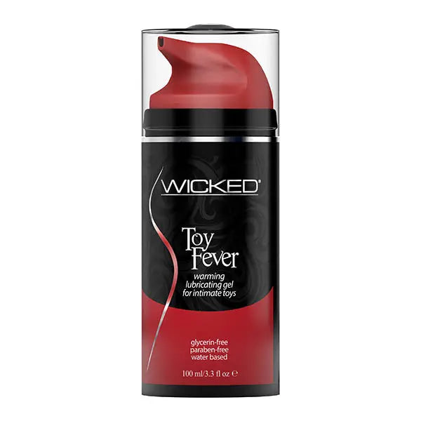 Wicked Toy Fever - Warming Glycerin Free Water Based Lubricant - 100 ml (3.3 oz) Bottle Wicked Discreet Intimate Essentials.