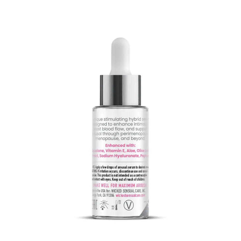 Affordable quality Wicked SIMPLY TIMELESS AROUSAL SERUM - Arousal Serum for Women - 30 ml  from Wicked by Discreet Intimate Essentials with Discreet Delivery 